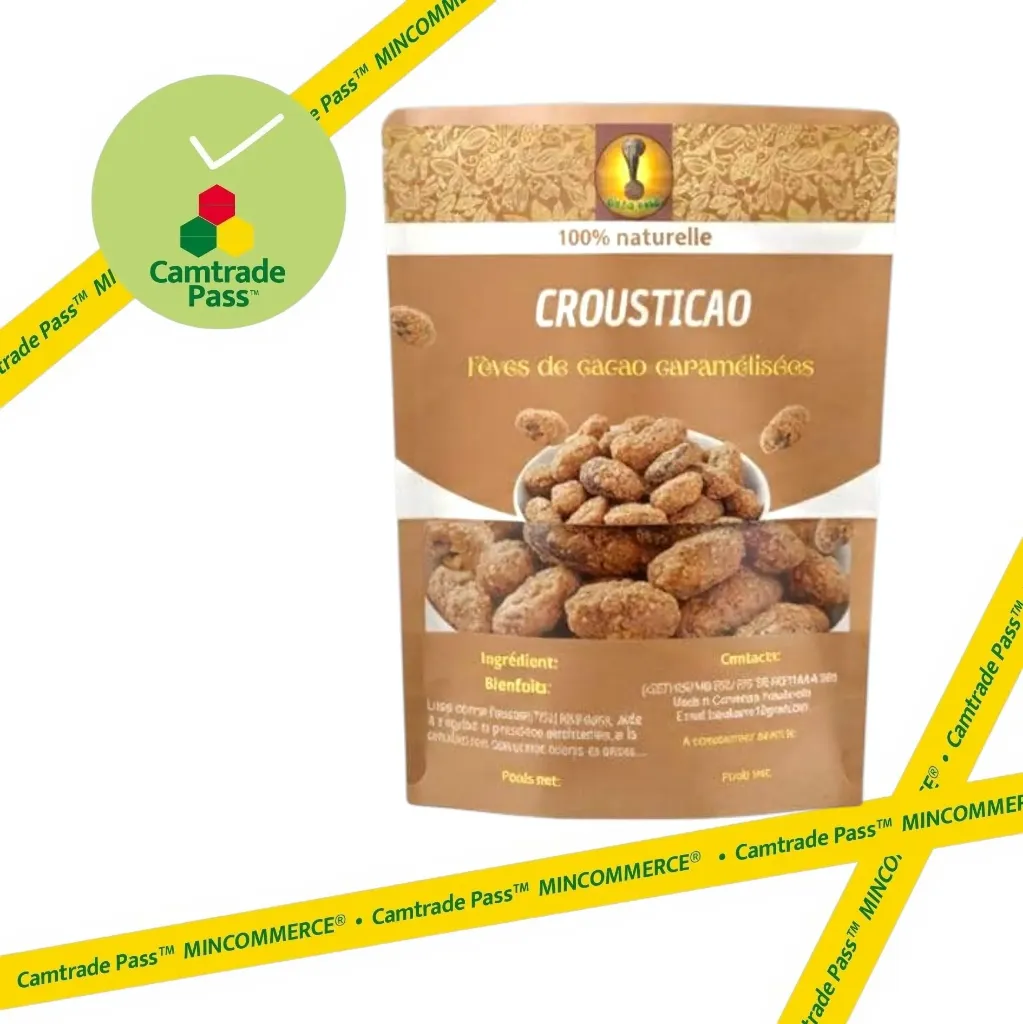 [BILAKAM8] Fèves de cacao caramélisées 50g