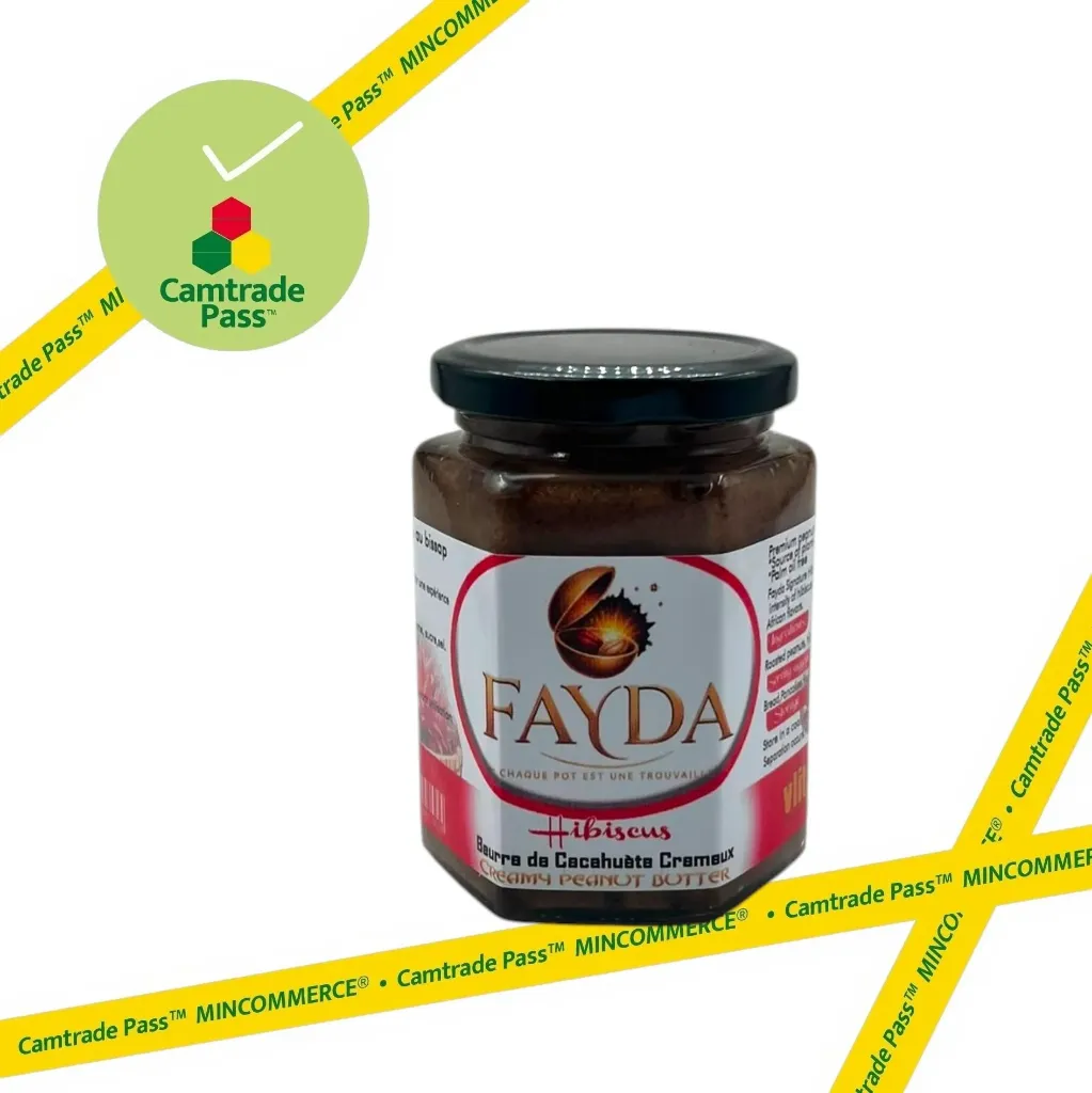 Fayda Beurre de Cacahuete a l'Hibiscus   280g