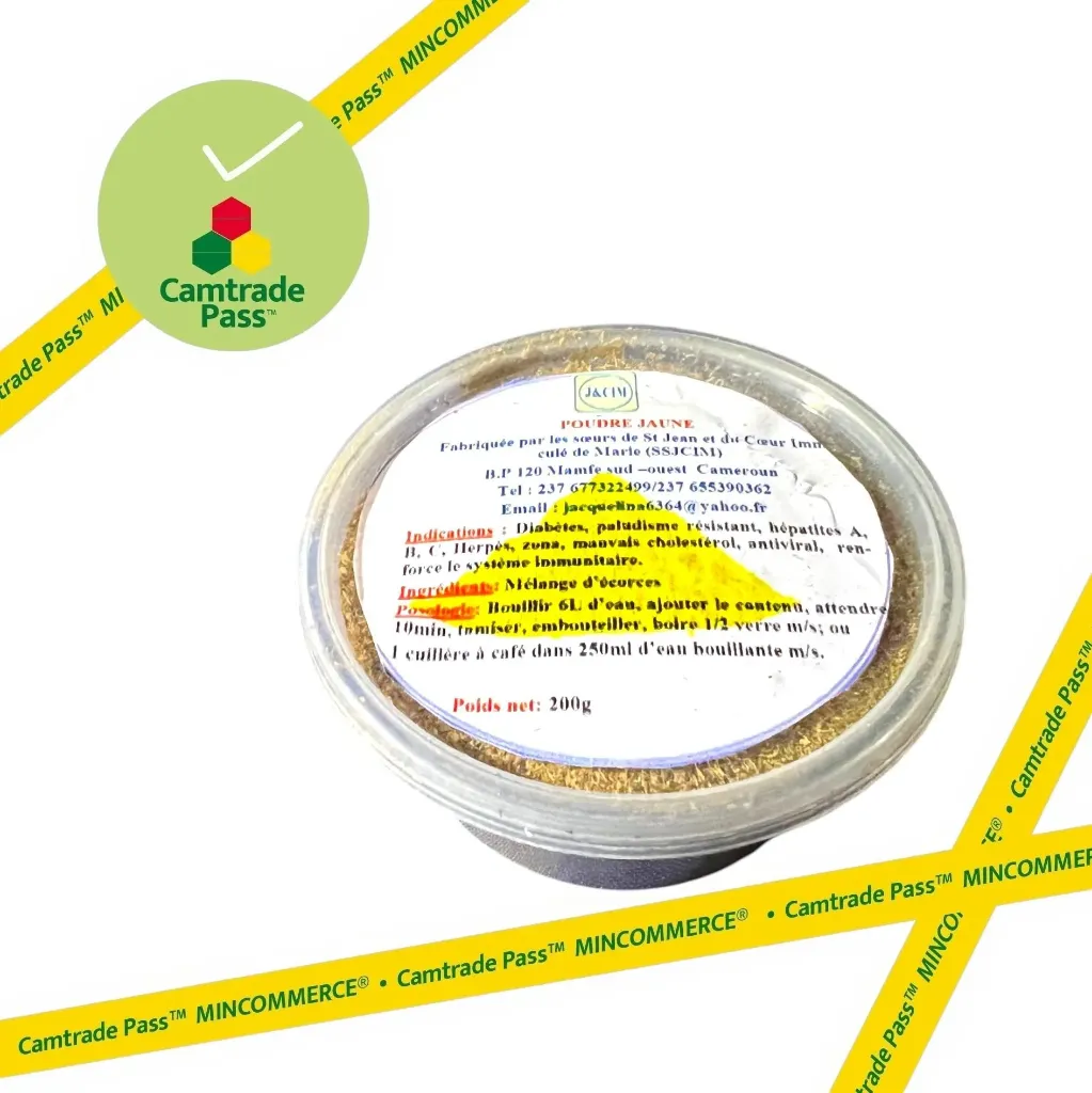 [jcim25] Poudre Jaune 200g