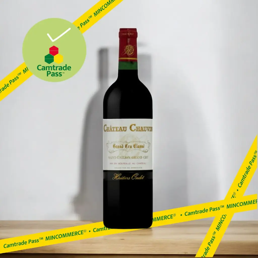 [drinks-center7] CHÂTEAU CHAUVIN ST EMILION GCC 2015  CS 75cl