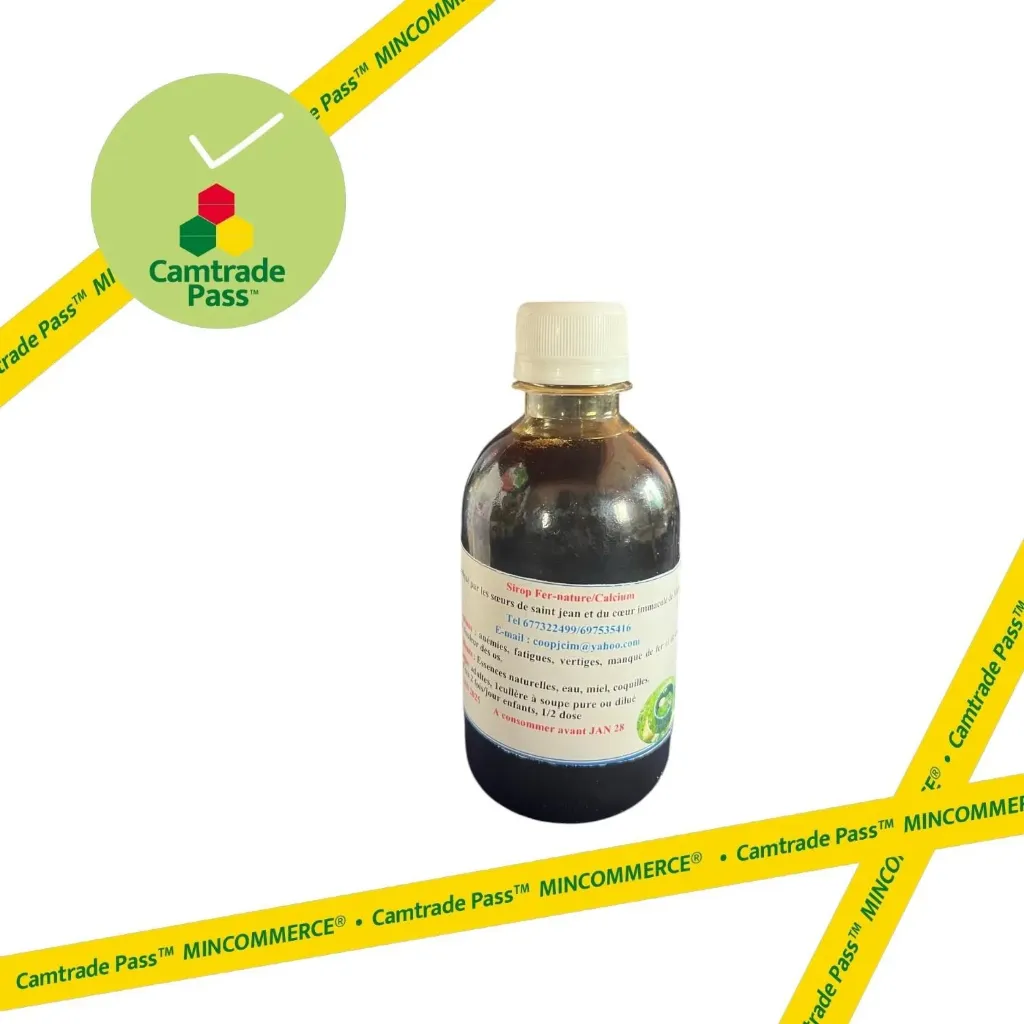 [jcim6] Sirop fer calcium 250ml